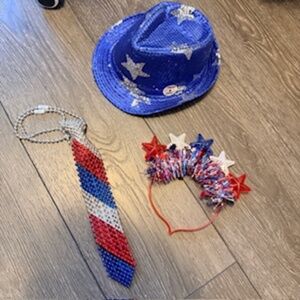 Patriotic light up halloween outfit